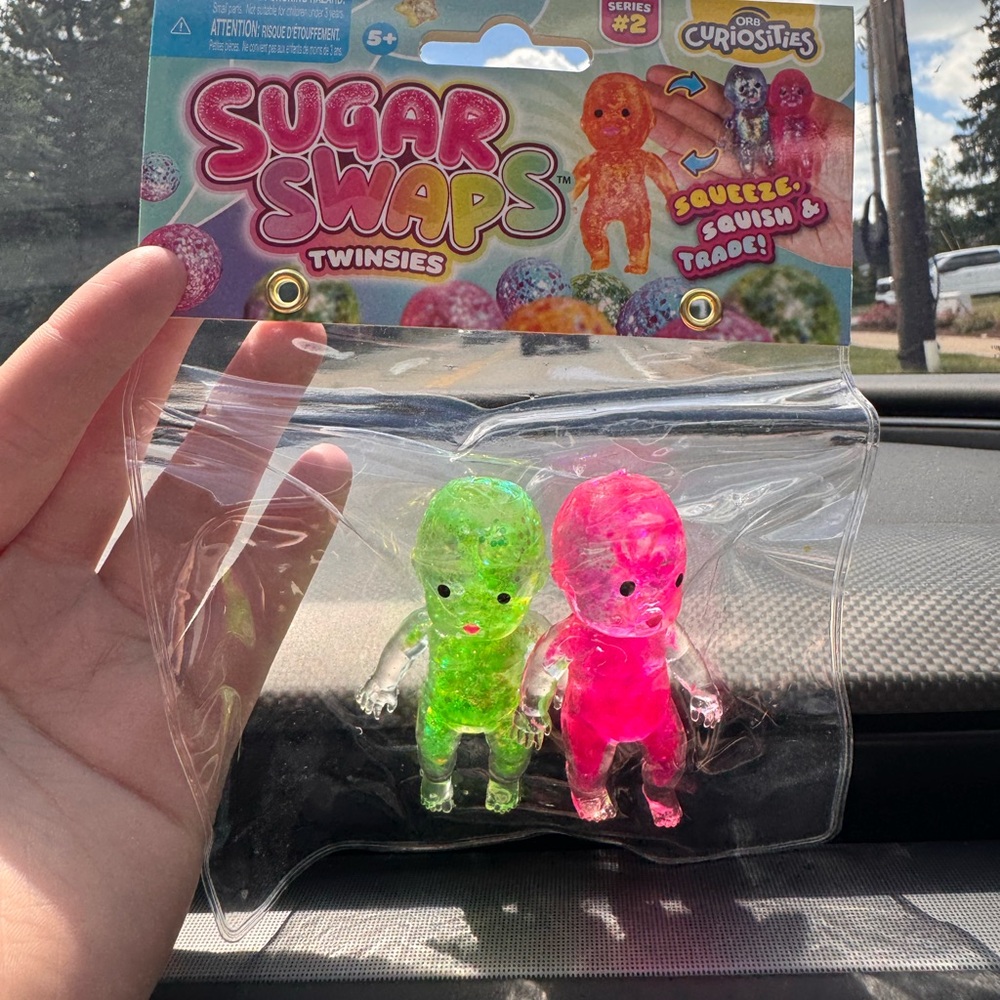 ORB Toys Sugar Swaps Twinsies Series 2 Glitter Squishy Twin Figures Sealed